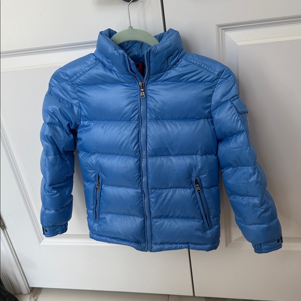 Moncler Kids Sky Blue Puffer Jacket